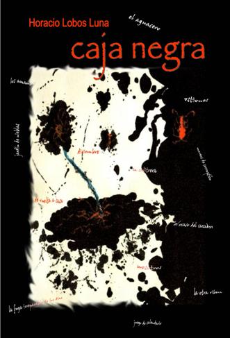 Cover "Caja Negra".  Short stories book, 2008 (spanish).